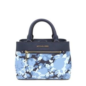 Michael Kors Hailee XS Navy Satchel